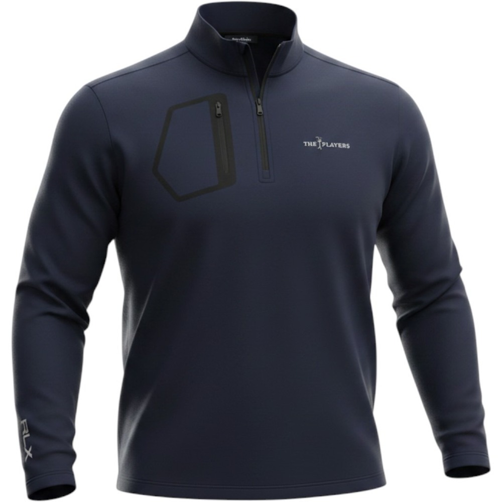 RLX Ralph Lauren Golf Navy 1/4 Zip Top 2XL Long Sleeve Concept $142.00 NWT